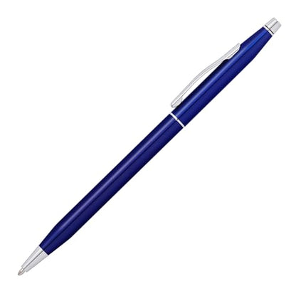Cross Classic Century Translucent Blue Lacquer Ballpoint Pen, Black Ink - color: Translucent Blue