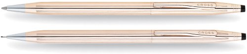 Cross Classic Century Refillable Pen & Pencil Set, 14KT Gold - color: 14KT Gold