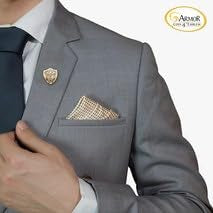 Armor of God Shield Lapel Pin by Armor Coin & Emblem - Elegant Spiritual Emblem - Divine Protection - Christian Accessory - Religious Collectible Gold Tie Tac