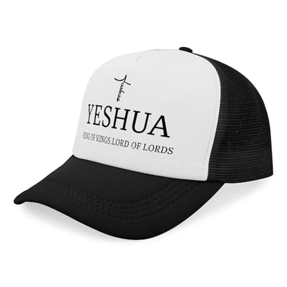 Y'Alls Need Jesus Hats Funny Cap for Grandma - color: Yeshua Jesus Christianallblack8