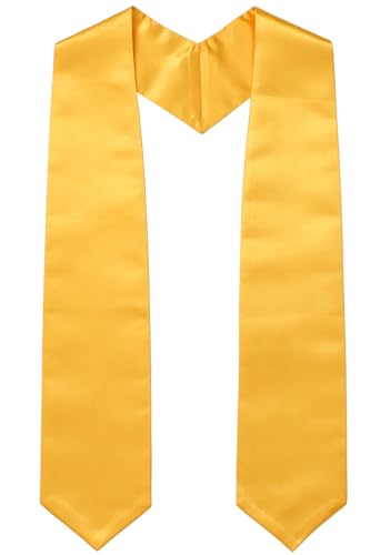 Newrara Graduation Stole - color: Gold