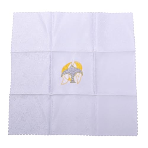 BLESSUME Church Altar Corporal Square Chalice Altar Cloth (K) - color: K