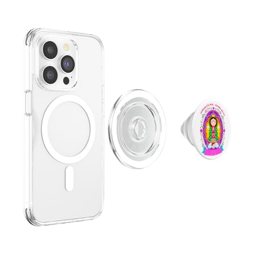 Our Lady Virgen De Guadalupe Sant Mary Catholic Religious PopSockets PopGrip for MagSafe - style: Magnetic PopGrip
