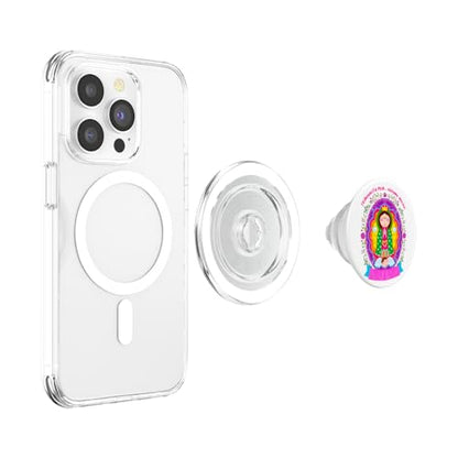 Our Lady Virgen De Guadalupe Sant Mary Catholic Religious PopSockets PopGrip for MagSafe - style: Magnetic PopGrip