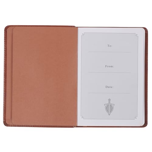 The Sword and Shield: A 40 Day Devotional for Men, Vegan Leather