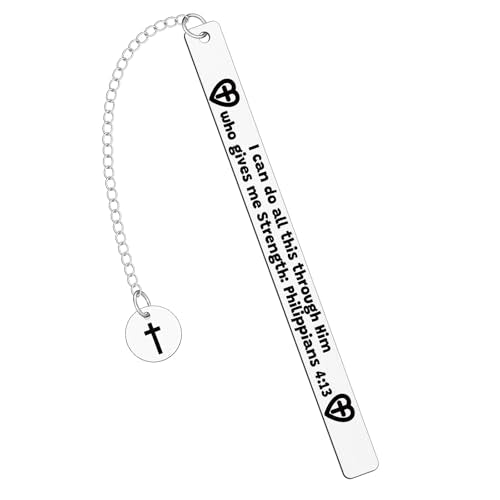 Inspirational Gifts for Women Bookmark Spiritual Presents for Soul Sister Metal Christian Bookmark Gift Accessories Spiritual Gift for Friends BFF Scripture Bookmark for Coworkers Mom Girl Female - color: Religious Bookmark 08
