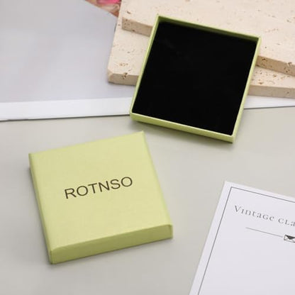 Rotnso Cross Necklace for Women 14K Gold Plated Dainty Small Pendant Choker - style: Cable Chain Glossy Cross-GD