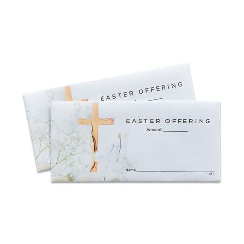 Easter Offering Envelopes for Church | 3" x 6 5/16" (100)