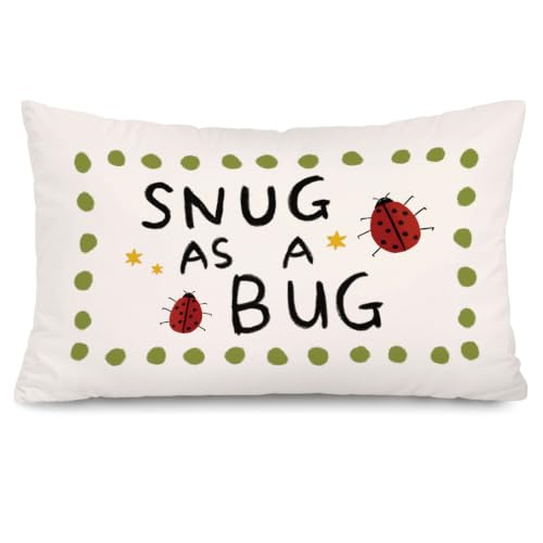 Ladybug Room Decor Ladybug 12x20 Pillow Cover, - color: Ladybug