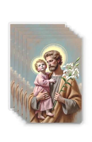Saint Joseph Protection Prayer Cards, 5-Pack