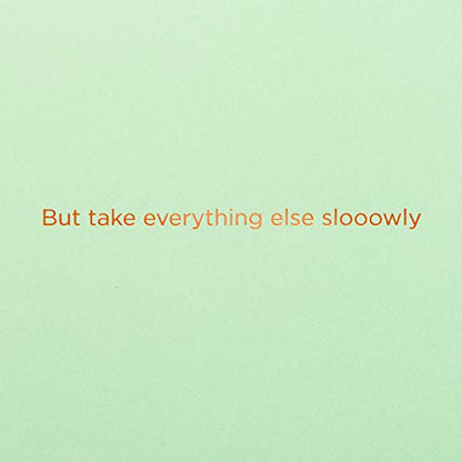 Papyrus Get Well Soon Card (Slowly) - color: Sloth