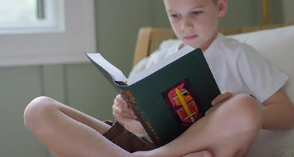 ESV The Biggest Story Holy Bible for Kids (TruTone, Dark Green, Armor Design): Children's Bible for Ages 6–12