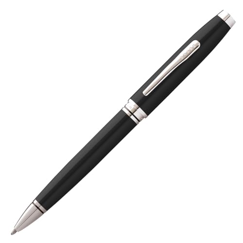 Cross Coventry AT0662-6 Ballpoint Pen, Oil-based, Black Lacquer - color: black lacquer, style: Single Item