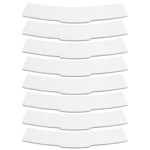 Tab Collar for Clergy Shirt 8pcs White Priest Collar Tab