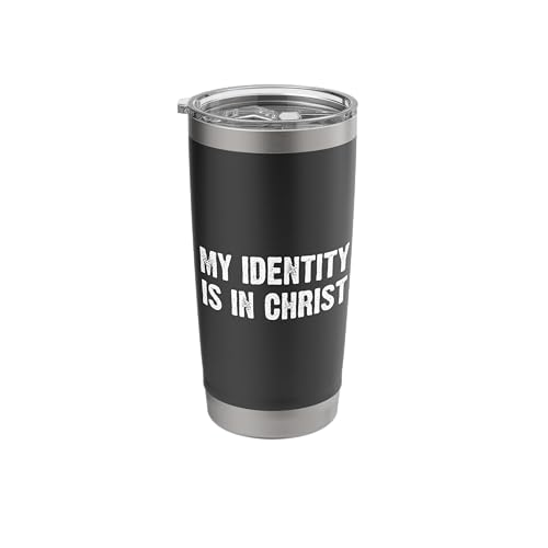 My Identity Is In Christ Stainless Steel Insulated Tumbler