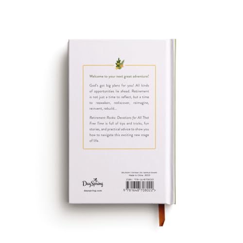 Retirement Rocks! 50 Devotions for All That New Free Time: A 50-Day Devotional to Encourage Your Dreams, Goals, and Relationships During Life’s Next Adventure - Perfect Christian Gift for Retirees