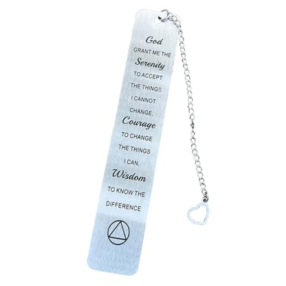 Bible Bookmarks Book Markers, Metal Christian Bookmark Gift Accessories (God Grant me the Serenity) - style: God grant me the serenity