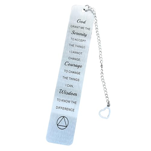 Bible Bookmarks Book Markers, Metal Christian Bookmark Gift Accessories (God Grant me the Serenity) - style: God grant me the serenity