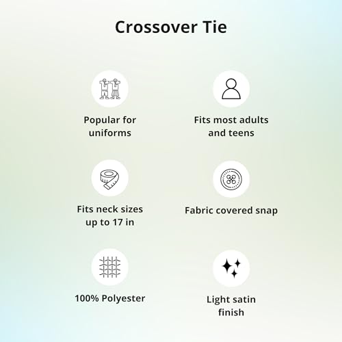 tiemart Crossover Tie - color: Pink