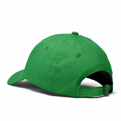 DALIX Ghost Embroidered Mens Womens Cotton Dad Hat Baseball Cap Adjustable - color: Kelly Green