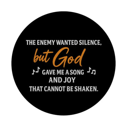 Christian Faith Based But God Restored Broken Religious Gift PopSockets Adhesive PopGrip - style: Adhesive PopGrip