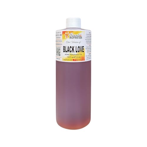 Black Love Home Fragrance Oil by Scents & Inspiration | Incense Oil for Warmers & Diffusers | Great for Relaxing and Freshening Any Space | 16 fl oz - color: Black Love, size: 16 Fl Oz (Pack of 1)