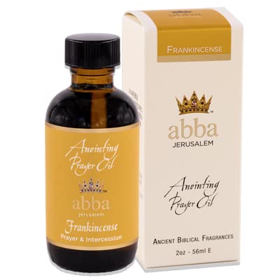 ABBA Oil Frankincense 4oz Bottle ANOINTING Oil in Gift Box - ABBA Jerusalem