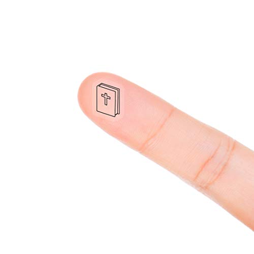 Bible Planner Stickers, 120 Clear Cross Church Labels Scrapbooking Crafting Sticker