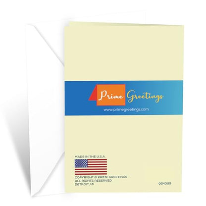 Prime Greetings Sympathy Card Religious With Envelope, Made in America, Thick Card Stock with Premium Envelope Packaged in a Reusable Presentation Mailer, Eco-Friendly, 5in x 7.75in