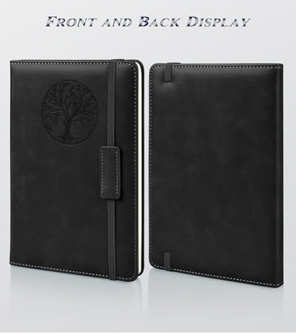 Biuwory Dotted Journal Notebook, 140 Dot Grid Pages, Medium 5.7"×8.3" - color: Black, size: Dotted-140 Pages (5.7"×8.3")