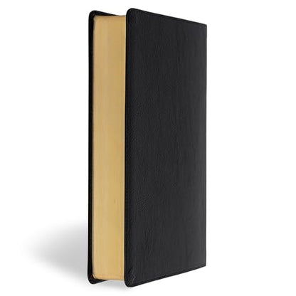 CSB Everyday Study Bible, Black Bonded Leather, Black Letter, Study Notes and Commentary, Illustrations, Articles, Charts, Easy-to-Carry, Easy-to-Read Bible Serif Type