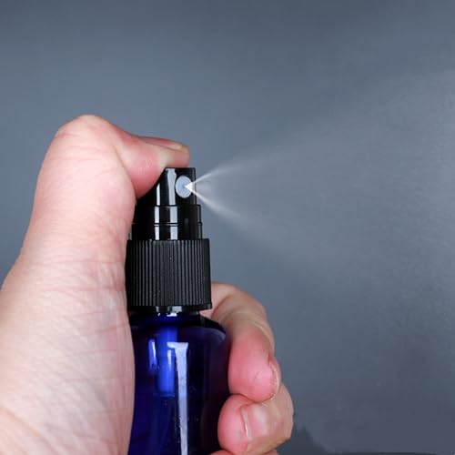 SINIDE Plastic Spray Bottles 100 ml/3.4 oz Fine Mist Mini Travel Bottle Set, Portable Refillable Makeup Sprayer Containers for Perfume, Liquids, Aromatherapy, Cleaning Solution (4 Pack) - color: 100ML 4 Pack (Mix Color)