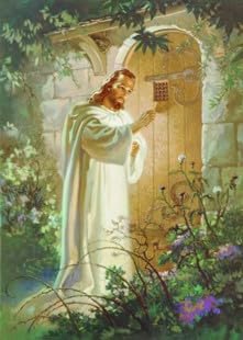 25-Pack “Christ at Hearts Door” Pocket Prayer Cards – 2.5 x 3.5 inch Christian Mini Cards for Handouts, Church, Ministry, and Daily Inspiration - Art by Warner Sallman