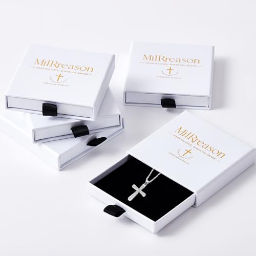 Gold Cross Necklace for Women Diamond Necklace for Women Sparkling Cubic Zirconia Pendant 18K Gold Plated Cross Pendant Religious Jewelry with Diamond Birthday Gift Christian Gifts for Her - color: Gold, style: Large cross