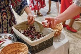 Prefilled Communion Cups and Wafer with Juice - 50 Sets in Box