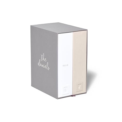 Savor | Deluxe Wedding Keepsake Box with 52 Labels, 6 Drawers, and 8 Vertical Files | Acid-Free Memory Organizer for Wedding Day, Bridal Shower & Anniversary (Slate, Caroline Font) - color: Slate, size: Caroline Font