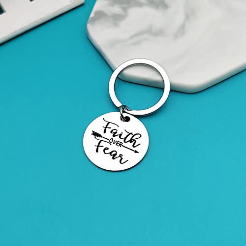 Xiahuyu Christian Keychain - Bible Verse Baptism & Communion Gift - Inspirational Religious Gifts for Women & Men - color: Christian-6