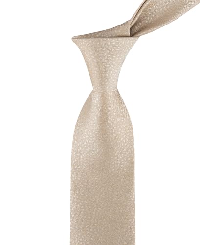 Calvin Klein Men's Tonal Floral Tie - color: Taupe