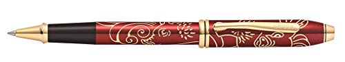 Cross 2019 Townsend Zodiac Year of the Pig Selectip Rollerball Pen with 23KT Gold-Plated Appointments - color: 2019 Year of the Pig - Red, style: Rollerball Pen