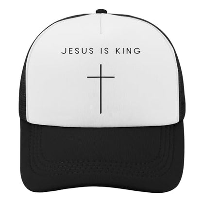 Y'Alls Need Jesus Hats Funny Cap for Grandma - color: Jesus is Kinggallblack5