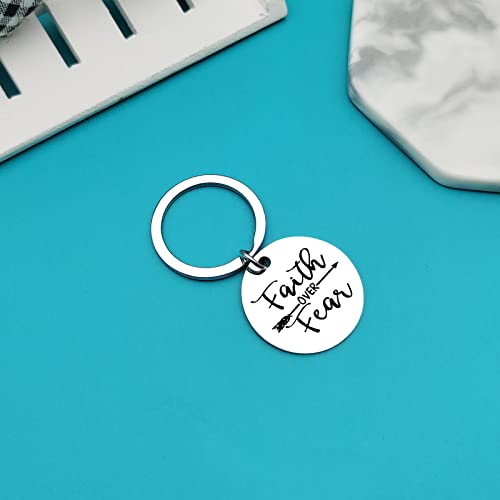Xiahuyu Christian Keychain - Bible Verse Baptism & Communion Gift - Inspirational Religious Gifts for Women & Men - color: Christian-6