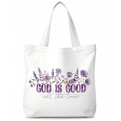 Bible Tote BagsGifts for Women, Cute Christian Church Canvas Tote Bag Christian Reusable Shopping Bags - color: Bible-01