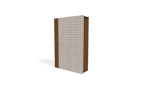 NIV, Thinline Bible, Compact, Leathersoft, Brown/White, Zippered, Red Letter, Comfort Print
