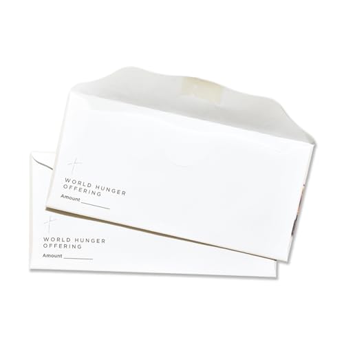 World Hunger Offering Envelopes for Church (100)