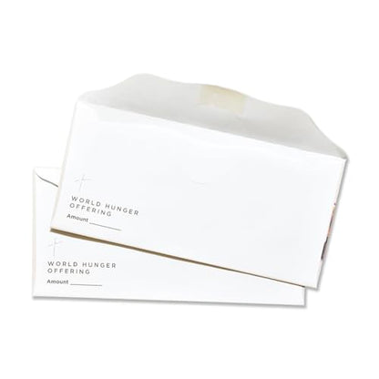 World Hunger Offering Envelopes for Church (100)