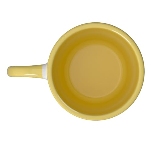 Yom Teruah It's a Bang Ceramic Mug, Yellow/White - color: Yellow/White, size: 11 Ounces