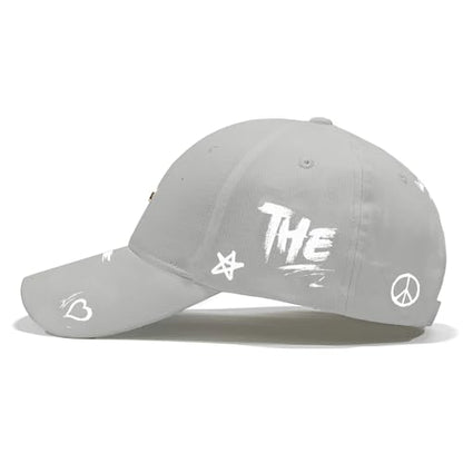 Baseball Cap for Women Men - Adjustable Size Hat - color: Light Grey