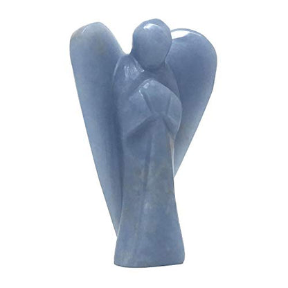 Nelson Creations 2 Inch Angelite Guardian Angel Figurine - color: Angelite