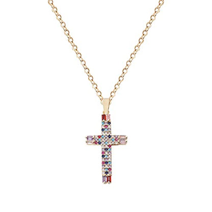 Cross Pendant Necklace for Women Jewelry Gold Cross Necklaces for Women Cross Necklace Minimalist Trendy Jewelry Valentines Day - style: CN6