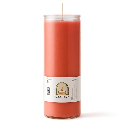 3pk Pink Rosa 90hr | 7-Day Prayer Candles - Glass Jar Veladoras, Unscented Paraffin Wax | Friendship, Romance & Affection Novena - Catholic Hispanic Church Altar, Memorial Vigil, Harmony Gift - color: Pink